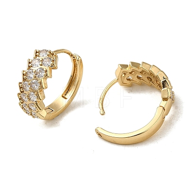 Brass Hoop Earrings EJEW-L271-15KCG-04-1