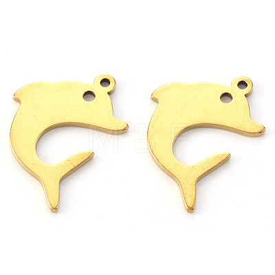PVD Vacuum Plating 304 Stainless Steel Pendants LS-STAS-N092-83G-1