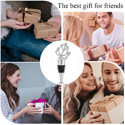 Silicone Wine Bottle Stoppers FIND-WH0152-155-1