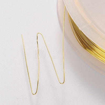 Round Copper Jewelry Wire X-CW0.2mm007-1