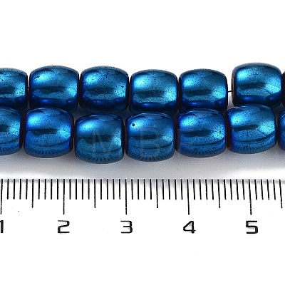 Synthetic Magnetic Hematite Beads Strands G-P545-H01-01E-1