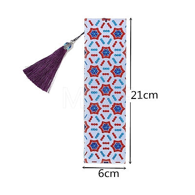 DIY Diamond Painting Bookmark with Tassel Pendants Kits PW-WG3F77D-01-1