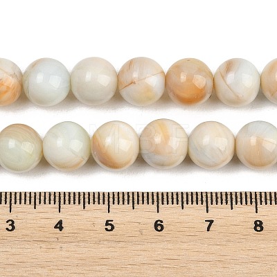 Handmade Lampwork Beads Strand LAMP-B056-10mm-01-1