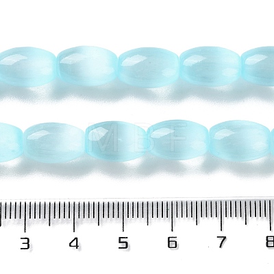 Macaron Color Natural Selenite Beads Strands G-B102-A01-06-1