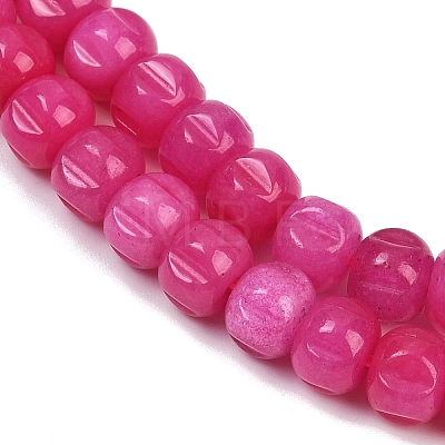 Natural Malaysia Jade Beads Strands G-Z080-B01-8x6mm-04-1