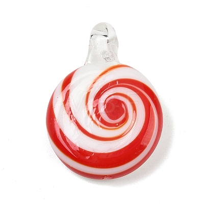 Handmade Lampwork Pendants LAMP-Z018-01B-1