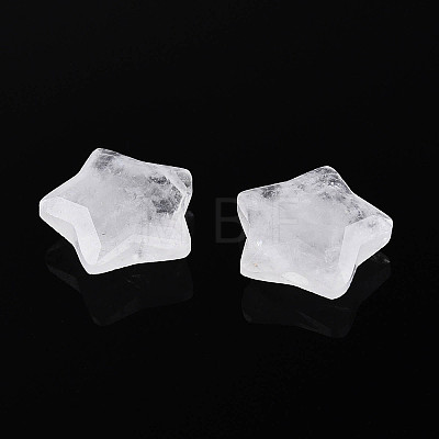 Natural Quartz Crystal Charms G-H241-04K-1