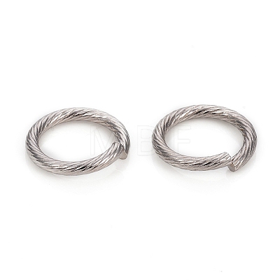304 Stainless Steel Jump Ring STAS-I150-08A-P-1