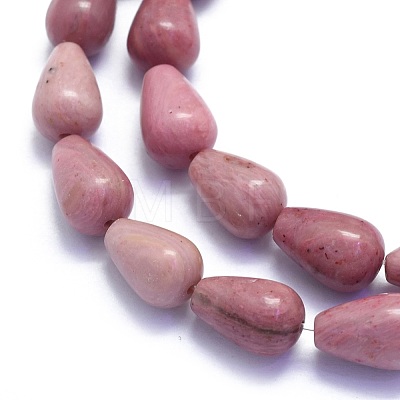 Natural Rhodonite Beads Strands G-K310-G02-1