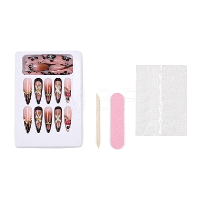 Acrylic Full Cover Press On False Nails MRMJ-P019-01A-1