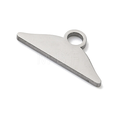 304 Stainless Steel Pendants STAS-P433-12B-P-1