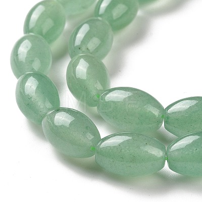 Natural Green Aventurine Beads Strands G-D481-02-1