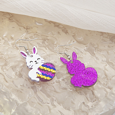 Easter Acrylic Dangle Earrings FS-WG521CC-01-1