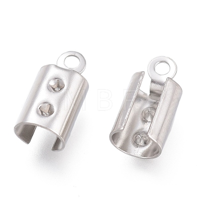304 Stainless Steel Folding Crimp Ends STAS-O130-03A-1