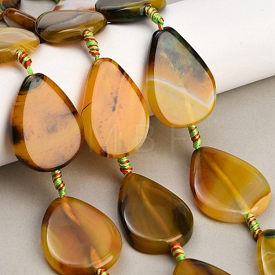 Natural Banded Agate/Striped Agate Beads Strands GG-CBAE0EB-01A-08-1