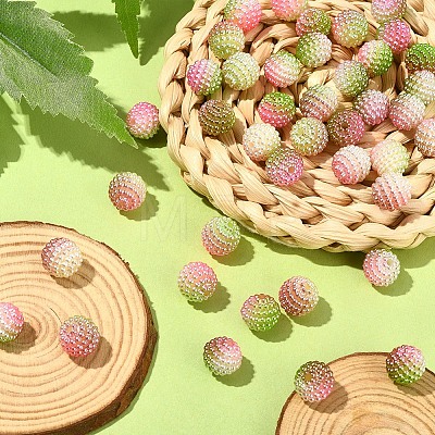 50Pcs Imitation Pearl Acrylic Beads OACR-YW0001-11I-1