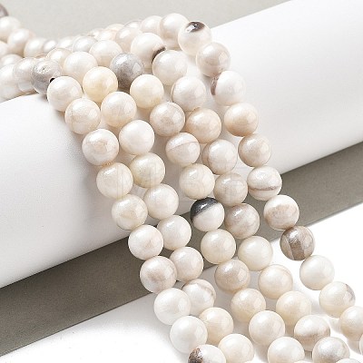 Natural Persian Jade Beads Strands G-A255-A02-02K-1