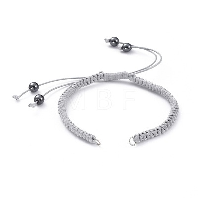 Adjustable Korean Waxed Polyester Cords Bracelet Making AJEW-JB00511-1