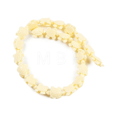 Synthetic Coral Carved Beads Strands CORA-L020-A-14-1