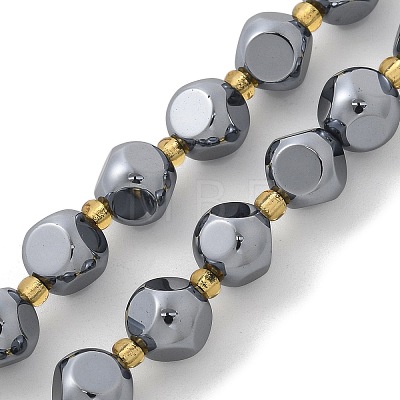 Terahertz Stone Round Beads Strands G-R002-01C-1