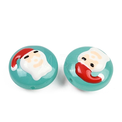 Christmas Handmade Lampwork Enamel Beads X1-LAMP-C020-03D-1