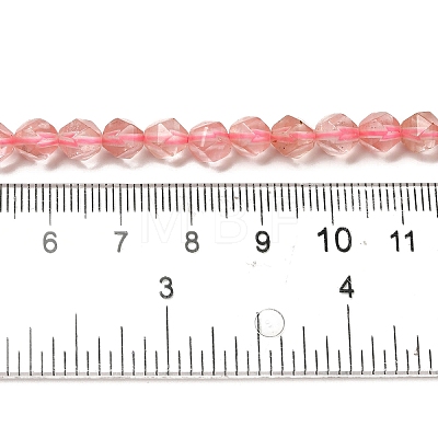 Cherry Quartz Glass Beads Strands G-K382-A05-01-1