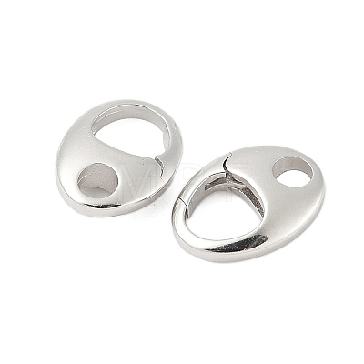 925 Sterling Silver Spring Gate Rings STER-S012-06P-1