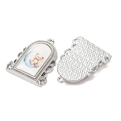 Alloy Epoxy Resin Pendants FIND-K031-01P-03-1