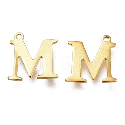 PVD Vacuum Plating 304 Stainless Steel Charms STAS-H112-M-G-1