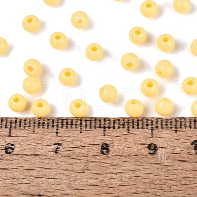Opaque Acrylic Beads SACR-A006-06D-1