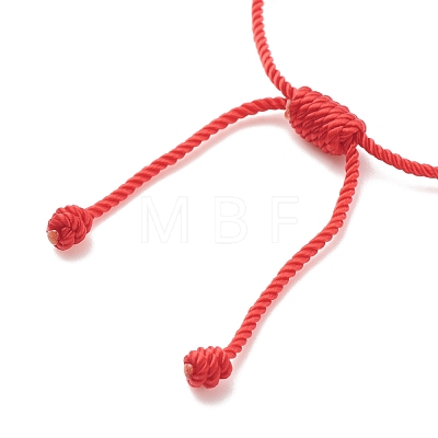 Nylon Braided Knot Cord Bracelet BJEW-JB08369-01-1