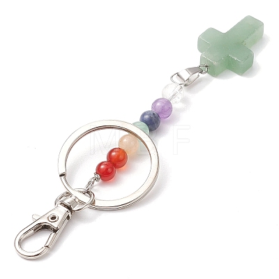 Gemstone Cross Keychain KEYC-JKC01040-01-1