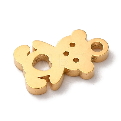 PVD Vacuum Plating 304 Stainless Steel Charms X-STAS-L081-006G-1