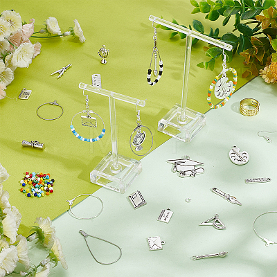   DIY Graduation Theme Earring Making Kit DIY-PH0017-72-1