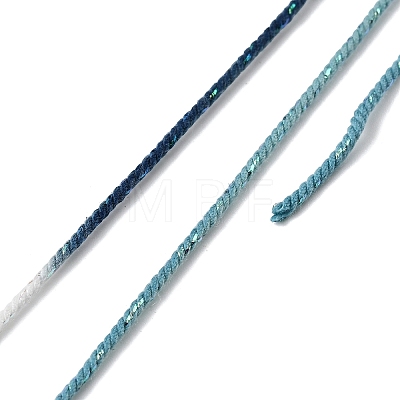 30M Segment Dyed Cotton & Metallic String Threads OCOR-F018-01A-1
