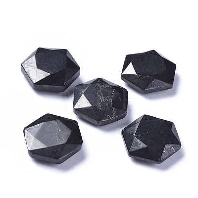 Natural Shungite Pendants X-G-L505-32-1