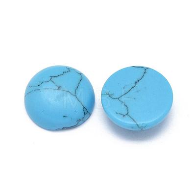 Synthetic Turquoise Cabochons G-G788-C-06-1