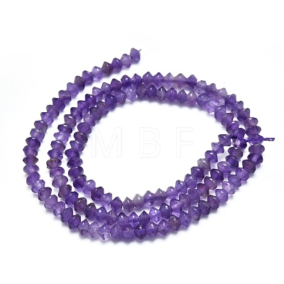 Natural Amethyst Beads Strands G-M353-A33-3.5-4mm-1