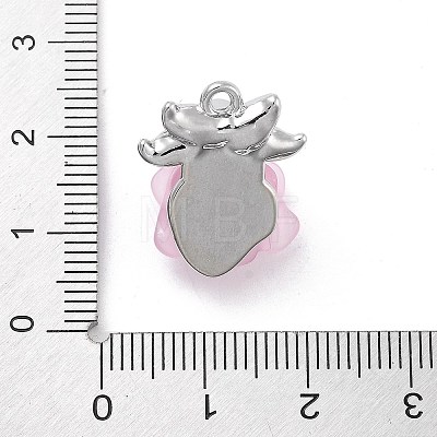 Alloy Resin Pendants FIND-M078-03B-01-1