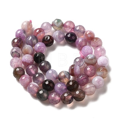 Natural Agate Beads Strands G-G079-A03-03-1