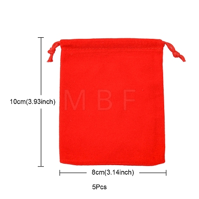 Rectangle Velvet Packing Pouches TP-YW0001-03E-1