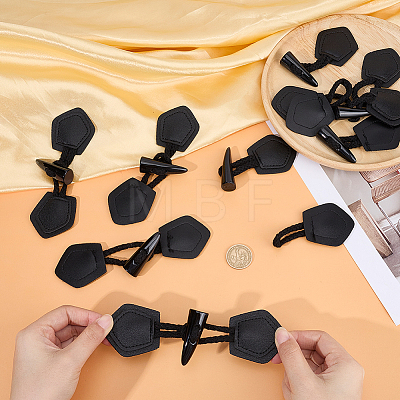 8Pcs Resin Buttons BUTT-CL0001-10-1