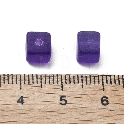 Acrylic Beads OACR-H044-05G-1