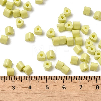 Baking Painted Glass Bead SEED-H002-K-D321-1
