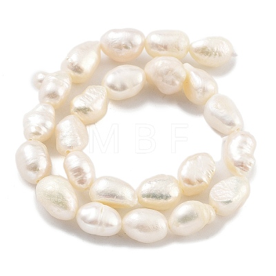 Natural Cultured Freshwater Pearl Beads Strands PEAR-P062-32A-1