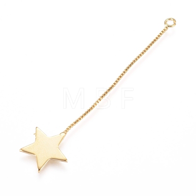 Brass Big Pendants LS-KK-L198-005G-1