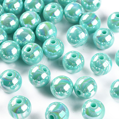 Opaque Acrylic Beads MACR-S370-D12mm-SS2107-1