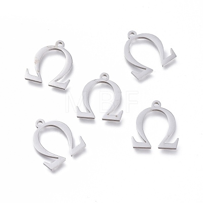 Tarnish Resistant 304 Stainless Steel Charms STAS-K215-13P-1