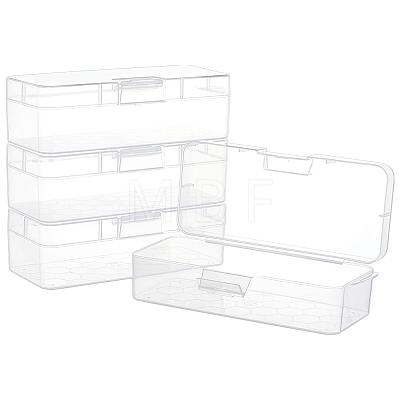Transparent Plastic Storage Boxes LS-CON-WH0094-35B-1