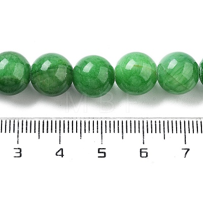 Natural Mashan Jade Round Beads Strands X-G-D263-10mm-XS13-1